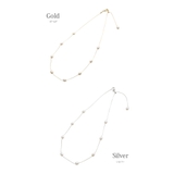 淡水パールショートネックレス スライド式アジャスター スライドチェーン | VINGTAINE | 詳細画像2 