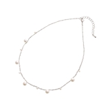 シルバー | ネックレス 淡水パール ミドル | VINGTAINE