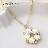 ネックレス ローズ 薔薇 | VINGTAINE | 詳細画像1