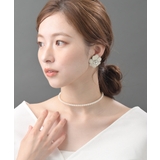 パールワイヤーチョーカー ネックレス 簡単着脱 | VINGTAINE | 詳細画像3 