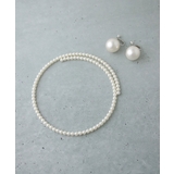 パールワイヤーチョーカー ネックレス 簡単着脱 | VINGTAINE | 詳細画像6 