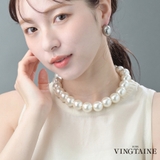20mm大粒パールネックレス 存在感抜群のクラシカルデザイン 上品に華やぐショー… | VINGTAINE | 詳細画像1