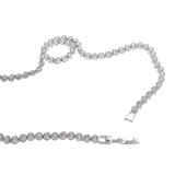 キュービックジルコニアラインネックレス ブライダル パーティーアクセサリー | VINGTAINE | 詳細画像3 