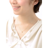 キュービックジルコニアホースシューネックレス キュービックジルコニア 馬蹄 | VINGTAINE | 詳細画像5 