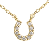 キュービックジルコニアホースシューネックレス キュービックジルコニア 馬蹄 | VINGTAINE | 詳細画像8 