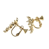 トリプルフラワーイヤリング キュービックジルコニア お花E2 | VINGTAINE | 詳細画像4 