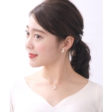 トリプルフラワーイヤリング キュービックジルコニア お花E2 | VINGTAINE | 詳細画像6 