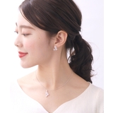 トリプルフラワーイヤリング キュービックジルコニア お花E2 | VINGTAINE | 詳細画像7 