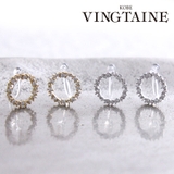ノンホールピアス サークル 樹脂製イヤリング | VINGTAINE | 詳細画像1 