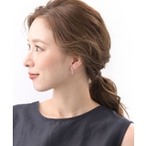 ミニラウンドストーンシンプルノンホールピアス 樹脂イヤリング 金属アレルギー | VINGTAINE | 詳細画像7 