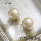 ノンホールピアス コットンパール 16mm | VINGTAINE | 詳細画像1 