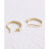 パール付きシンプルイヤーカフ ゴールド イヤリング | VINGTAINE | 詳細画像4