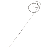 【片耳販売】3連風リング&ロングチェーンイヤーカフ（左耳用） 大ぶり イヤカフ | VINGTAINE | 詳細画像4 