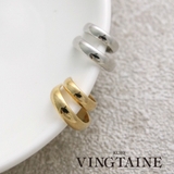 2連風シンプルイヤーカフ アクセサリー 大人カジュアル | VINGTAINE | 詳細画像1