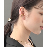 【片耳販売】パール付きウェーブイヤーカフ イヤーカフ イヤーカフス | VINGTAINE | 詳細画像2 