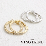 フープイヤリング（1） 28mm E2-25 | VINGTAINE | 詳細画像1 