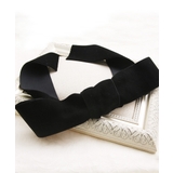 ベルベットロングワイドリボンヘアクリップ シンプル デイリー | VINGTAINE | 詳細画像10