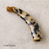 べっ甲風バナナクリップ(L)/シンプル/ヘアアクセサリー H-14 | VINGTAINE | 詳細画像1