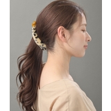 べっ甲風バナナクリップ(L)/シンプル/ヘアアクセサリー H-14 | VINGTAINE | 詳細画像2