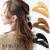 カラーハート型バンスクリップ/ヘアクリップ/ヘアアクセサリー H-166 | VINGTAINE | 詳細画像1