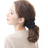 サテンローズバナナクリップ オフィス シンプル | VINGTAINE | 詳細画像7 