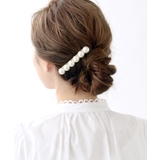 パールバレッタ(L)/シンプル/オフィス/ヘアアクセサリー H-216 | VINGTAINE | 詳細画像5 