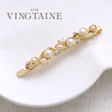 エレガントパールヘアピン デート ヘアアクセサリーH | VINGTAINE | 詳細画像1 