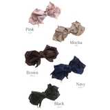 スカーフリボンバナナクリップ(S) シンプル ヘアアクセサリーH | VINGTAINE | 詳細画像2