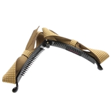 スタッズ風リボンバナナクリップ(M) ヘッドアクセ シンプル | VINGTAINE | 詳細画像13 