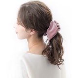 ピンク | リニューアル ベロアクロスリボンバナナクリップ オフィス | VINGTAINE