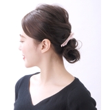 シンプルリボンへアクリップ ヘアアクセサリー くちばしクリップ | 神戸ヴァンテーヌ | 詳細画像18