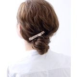 シンプルリボンへアクリップ ヘアアクセサリー くちばしクリップ | 神戸ヴァンテーヌ | 詳細画像20
