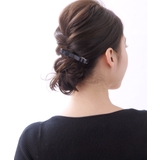 シンプルリボンへアクリップ ヘアアクセサリー くちばしクリップ | 神戸ヴァンテーヌ | 詳細画像24