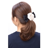 カメリアリボンバレッタ/フラワー/お花/ヘアアクセサリー H-472 | VINGTAINE | 詳細画像6 