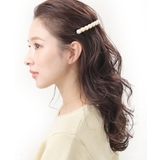 パールバレッタ(M)/シンプル/オフィス/ヘアアクセサリー H-525 | VINGTAINE | 詳細画像2 