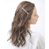 小粒パールの細ラインバレッタ/シンプル/オフィス/ヘアアクセサリー H-526 | VINGTAINE | 詳細画像4