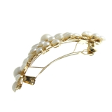 パール調フラワーバレッタ/お花/ヘアアクセサリー/結婚式/二次会 H-552 | VINGTAINE | 詳細画像3 