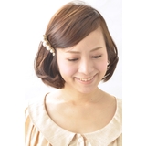 グラデーションコットンパールミニバレッタ/ヘアアクセサリー H-596 | VINGTAINE | 詳細画像5