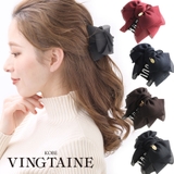 センターリボンバンスクリップ ヘアアクセサリーH 620[アクセサリー | VINGTAINE | 詳細画像1