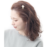 キュートフラワーミニヘアクリップ パール 花 | VINGTAINE | 詳細画像6