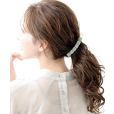 シェル風カラーストーンバナナクリップ ホマイカ ヘアアクセサリーH | 神戸ヴァンテーヌ | 詳細画像7