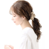 グログランフリルバンスクリップ ヘアクリップ ボリューム | 神戸ヴァンテーヌ | 詳細画像2