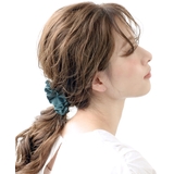 グログランフリルバンスクリップ ヘアクリップ ボリューム | 神戸ヴァンテーヌ | 詳細画像6