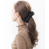 ループリボンバナナクリップ（スエード調） リボン 細リボン | VINGTAINE | 詳細画像9 