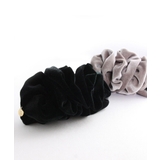 ベロアフリルバナナクリップ シンプル ブラック | VINGTAINE | 詳細画像8