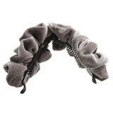 ベロアフリルバナナクリップ シンプル ブラック | VINGTAINE | 詳細画像2