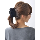 ベルベットリボンバンスクリップ ヘアアクセサリー 秋冬 | VINGTAINE | 詳細画像5 