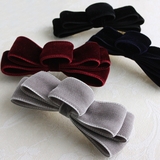 ベルベットリボンバレッタ ヘアアクセサリー 秋冬 | VINGTAINE | 詳細画像7 