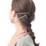 メタルラインヘアクリップ（2本セット） くちばしクリップ ダッカールクリップ | VINGTAINE | 詳細画像5 