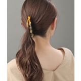 べっ甲風バナナクリップ(M) シンプル ヘアクリップ | VINGTAINE | 詳細画像3